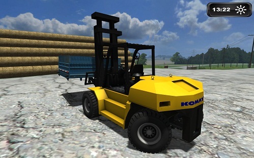 Farm on Komatsu Ex 50   Farming Simulator 2011 Mods  Ls2011 Mods  Addons  Dlc